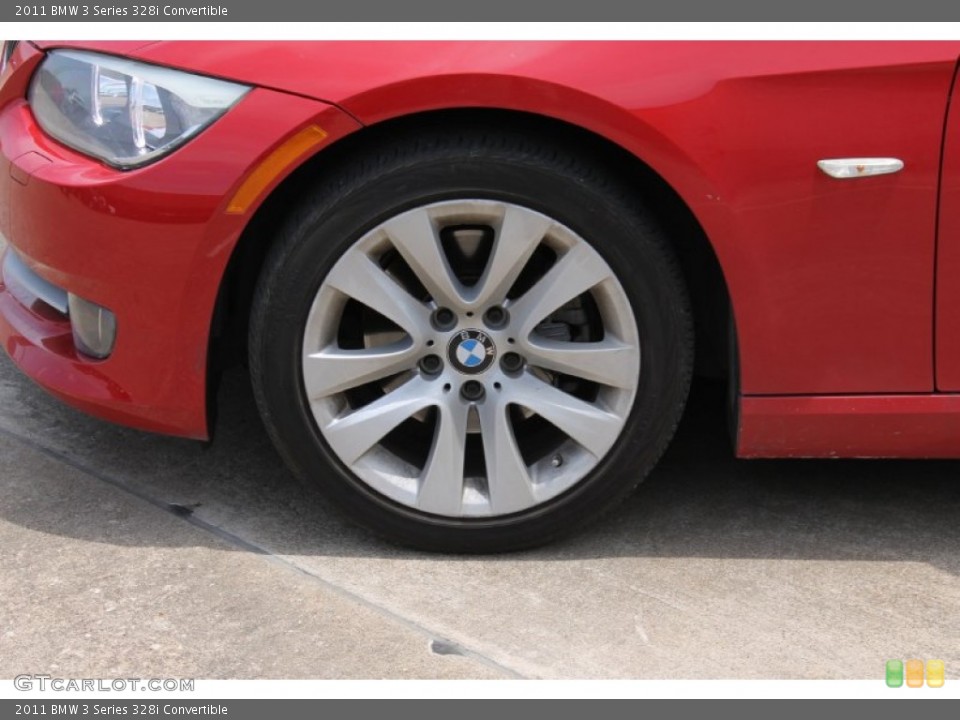 2011 BMW 3 Series 328i Convertible Wheel and Tire Photo #84500829