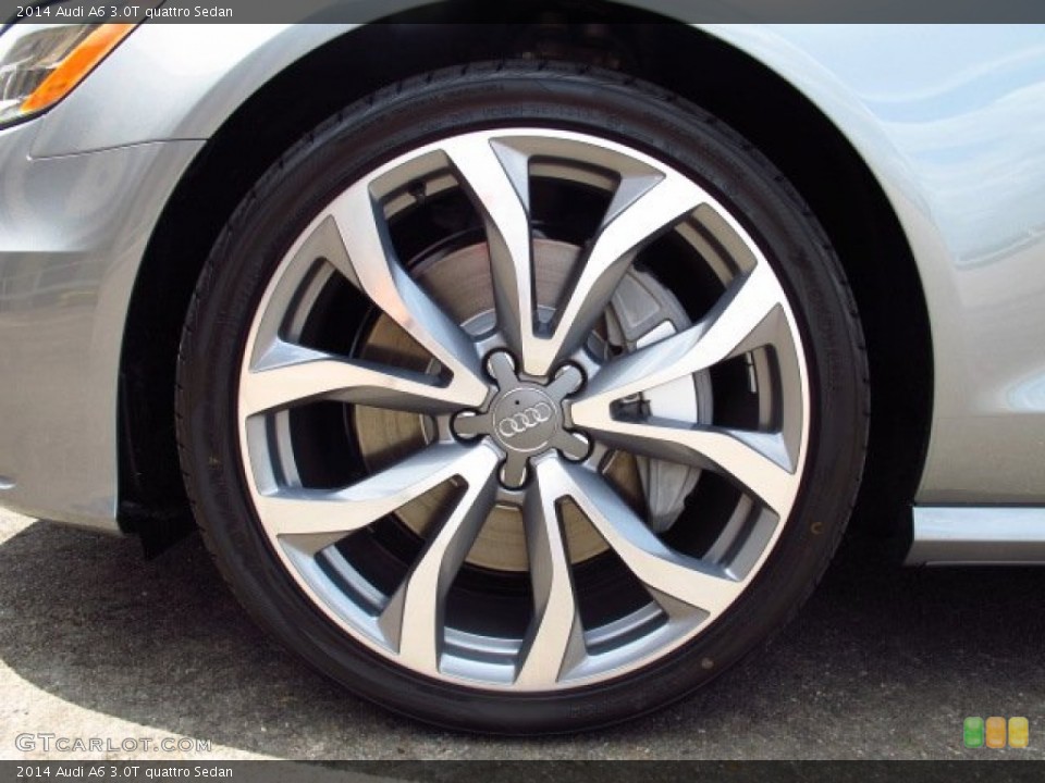 2014 Audi A6 3.0T quattro Sedan Wheel and Tire Photo #84501630