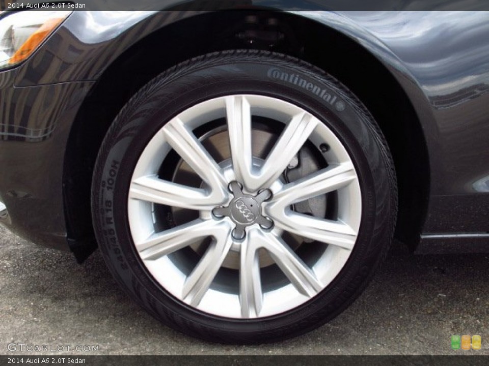 2014 Audi A6 2.0T Sedan Wheel and Tire Photo #84504019