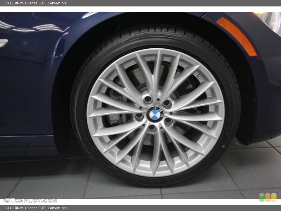 2011 BMW 3 Series 335i Convertible Wheel and Tire Photo #84506811