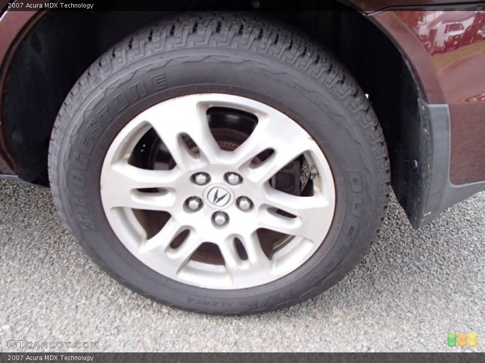 2007 Acura MDX Technology Wheel and Tire Photo #84509730