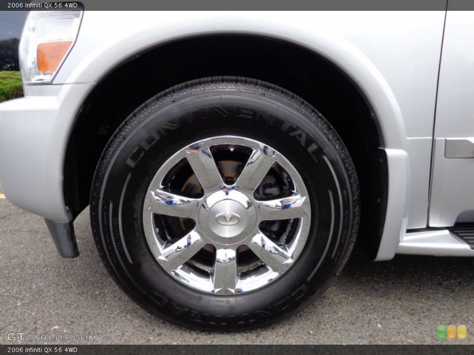 2006 Infiniti QX 56 4WD Wheel and Tire Photo #84515667