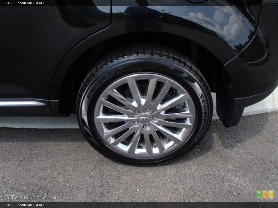 2012 Lincoln MKX AWD Wheel and Tire Photo #84519586
