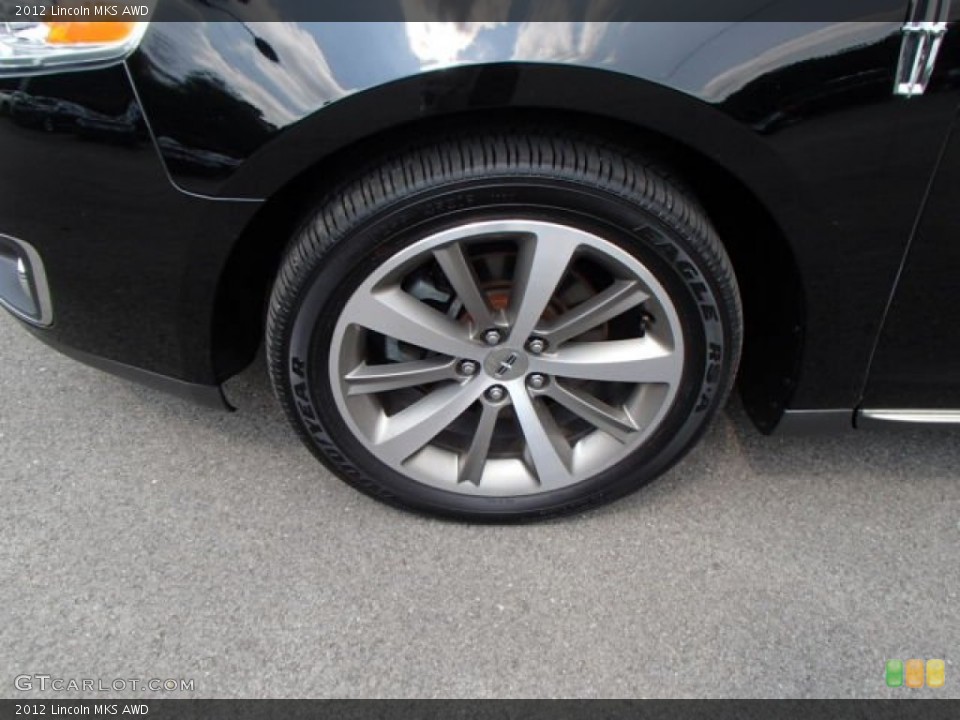 2012 Lincoln MKS AWD Wheel and Tire Photo #84520177