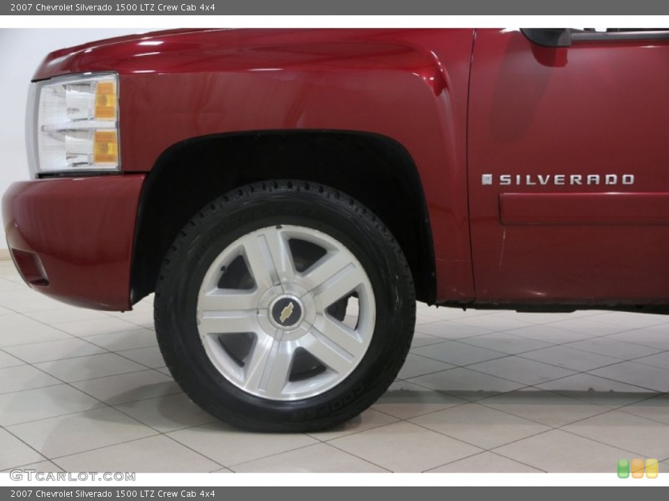 2007 Chevrolet Silverado 1500 LTZ Crew Cab 4x4 Wheel and Tire Photo #84520942