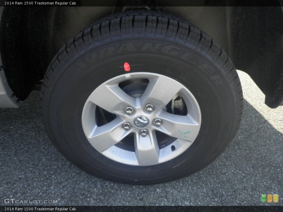 2014 Ram 1500 Tradesman Regular Cab Wheel and Tire Photo #84530512
