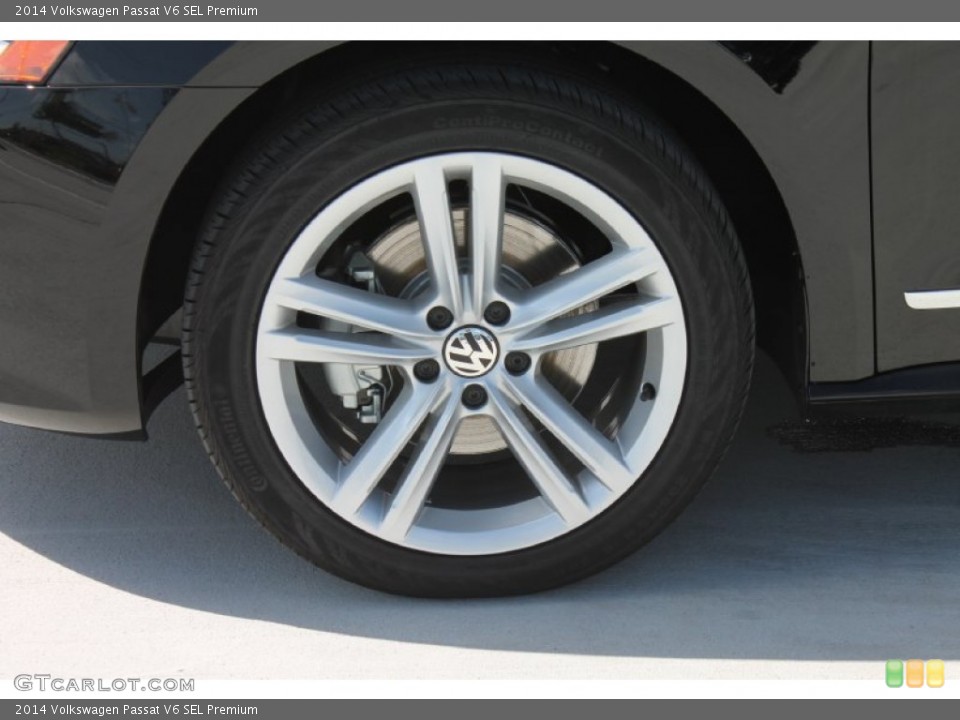 2014 Volkswagen Passat V6 SEL Premium Wheel and Tire Photo #84538899