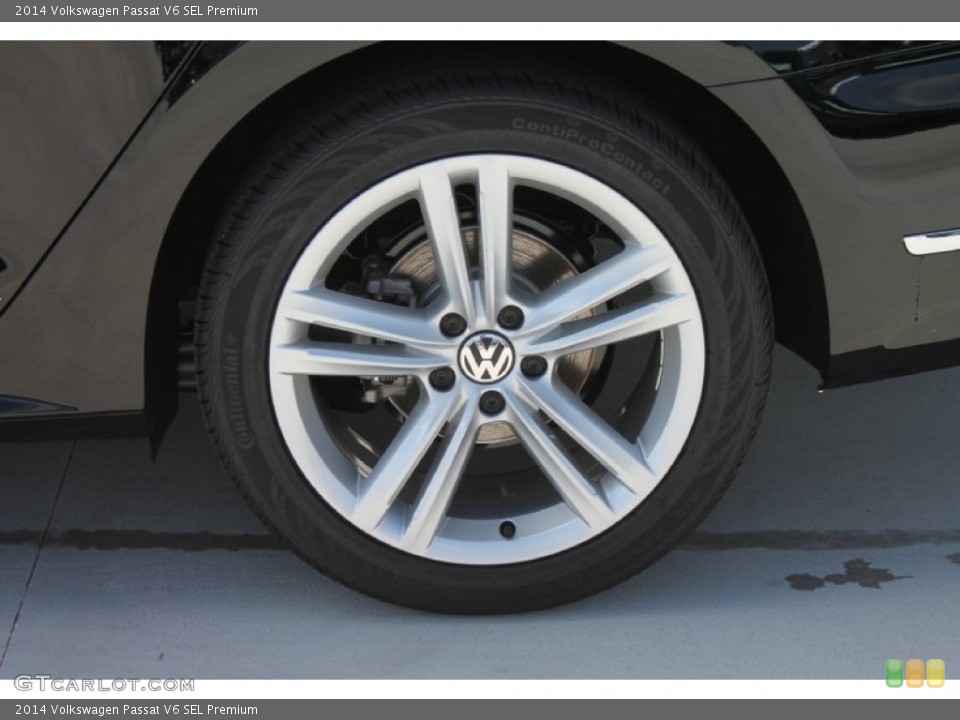 2014 Volkswagen Passat V6 SEL Premium Wheel and Tire Photo #84538948