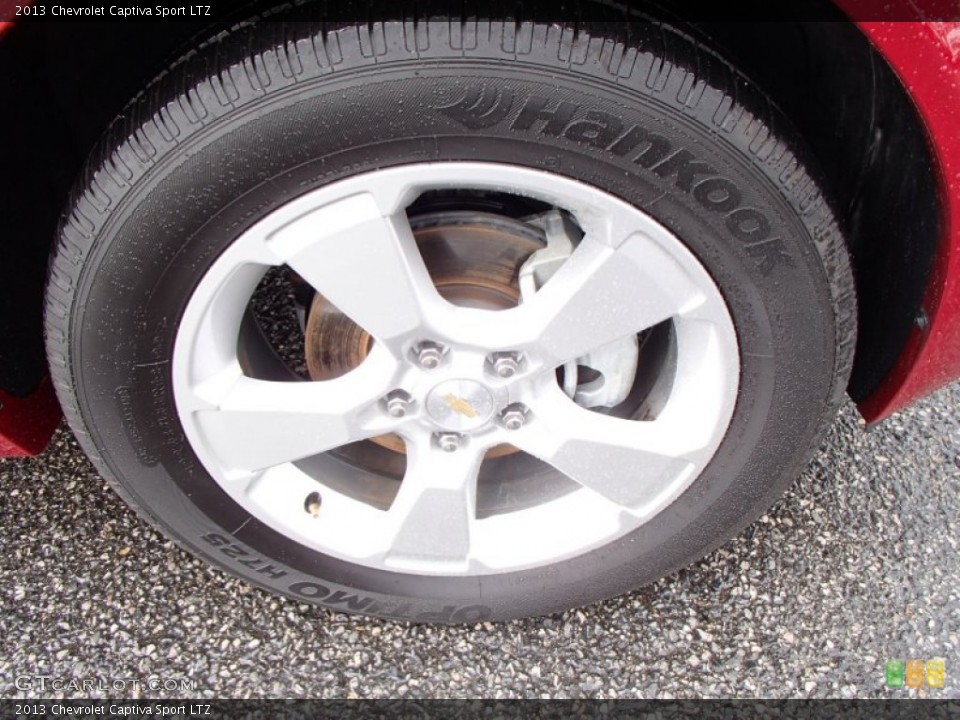 2013 Chevrolet Captiva Sport LTZ Wheel and Tire Photo #84541750