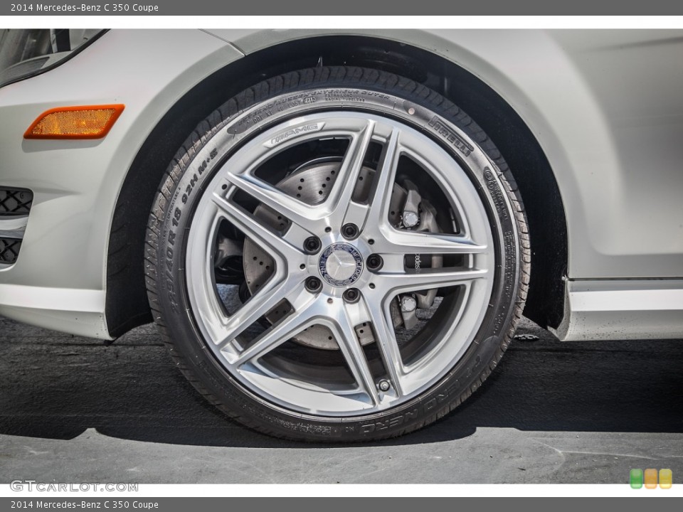 2014 Mercedes-Benz C 350 Coupe Wheel and Tire Photo #84547237