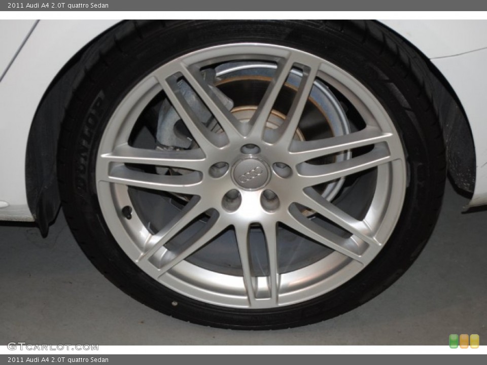 2011 Audi A4 2.0T quattro Sedan Wheel and Tire Photo #84550951