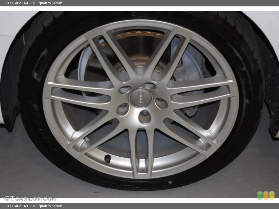 2011 Audi A4 2.0T quattro Sedan Wheel and Tire Photo #84550972