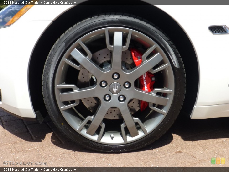 2014 Maserati GranTurismo Convertible GranCabrio Wheel and Tire Photo #84558424