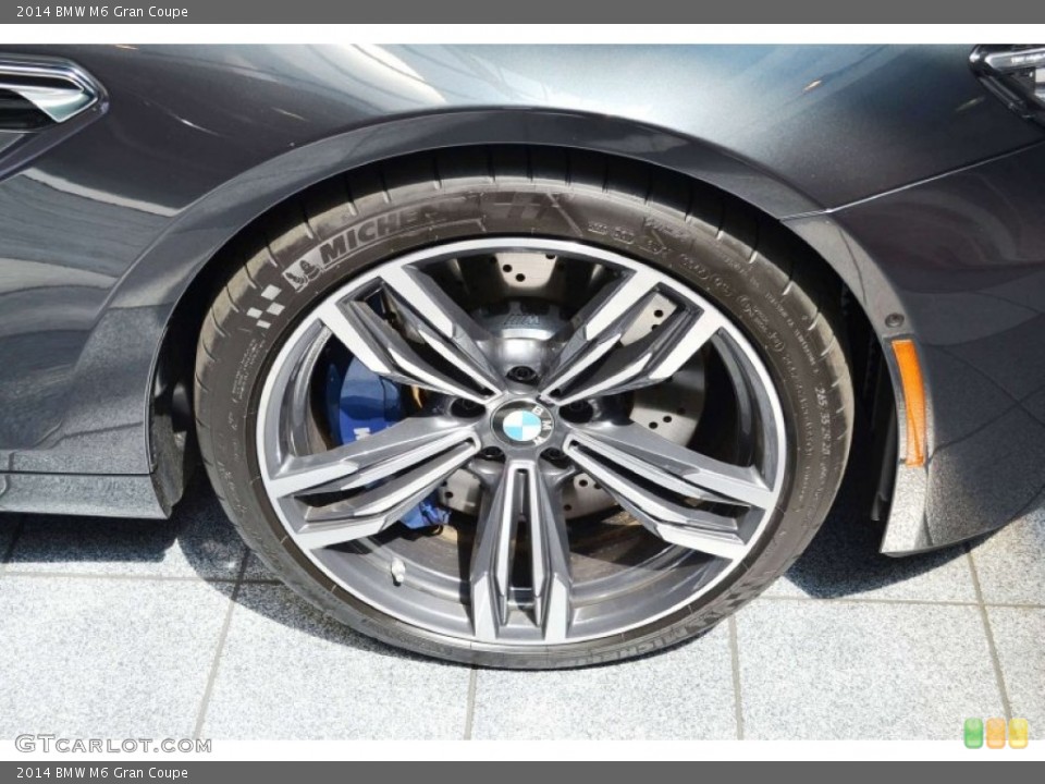 2014 BMW M6 Gran Coupe Wheel and Tire Photo #84558592