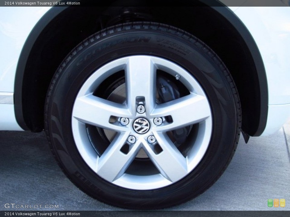 2014 Volkswagen Touareg V6 Lux 4Motion Wheel and Tire Photo #84558997