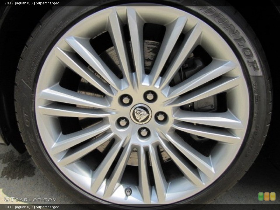 2012 Jaguar XJ XJ Supercharged Wheel and Tire Photo #84559951