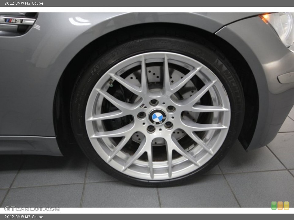 2012 BMW M3 Coupe Wheel and Tire Photo #84564298