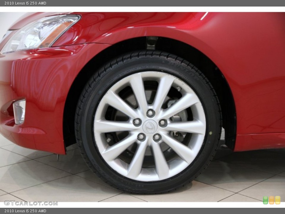 2010 Lexus IS 250 AWD Wheel and Tire Photo #84571381