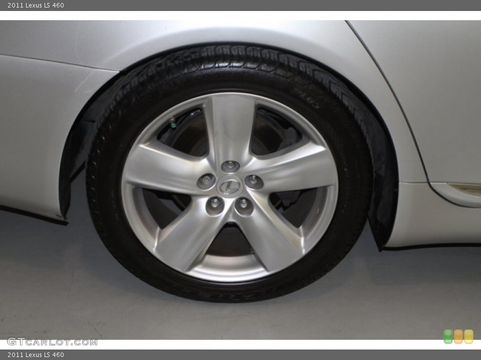 2011 Lexus LS 460 Wheel and Tire Photo #84575899