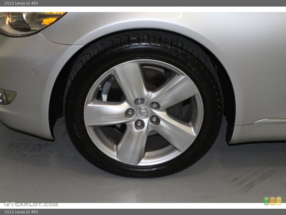2011 Lexus LS 460 Wheel and Tire Photo #84576082
