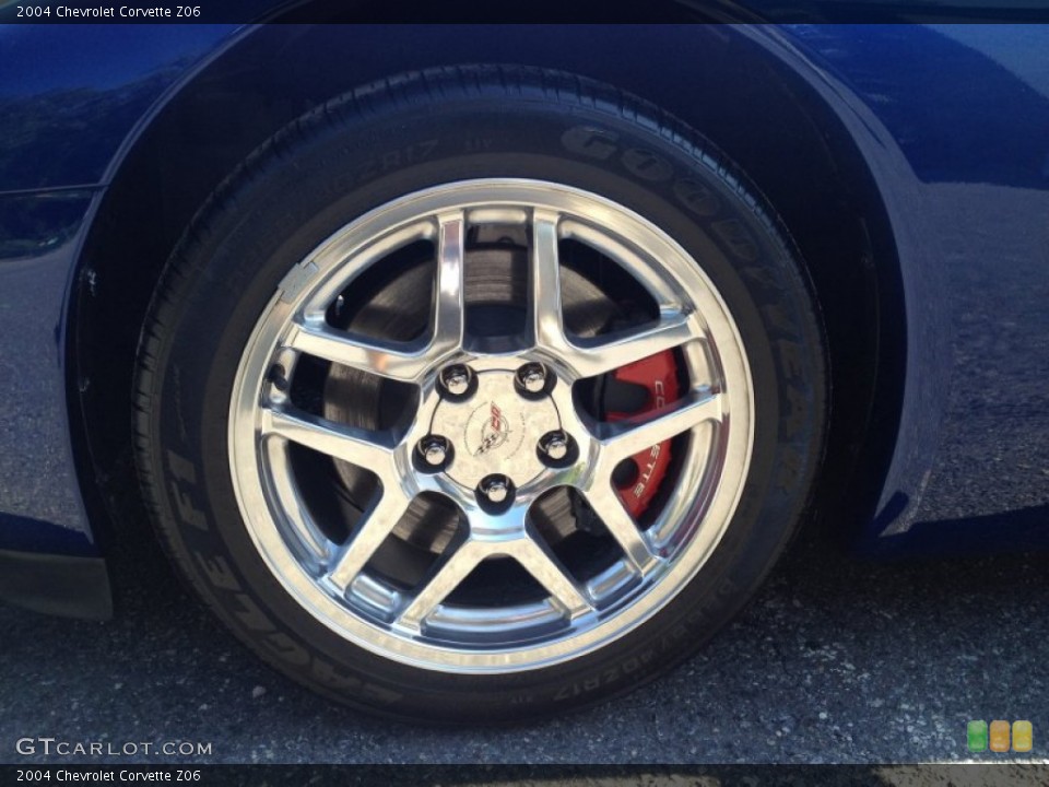 2004 Chevrolet Corvette Z06 Wheel and Tire Photo #84585919