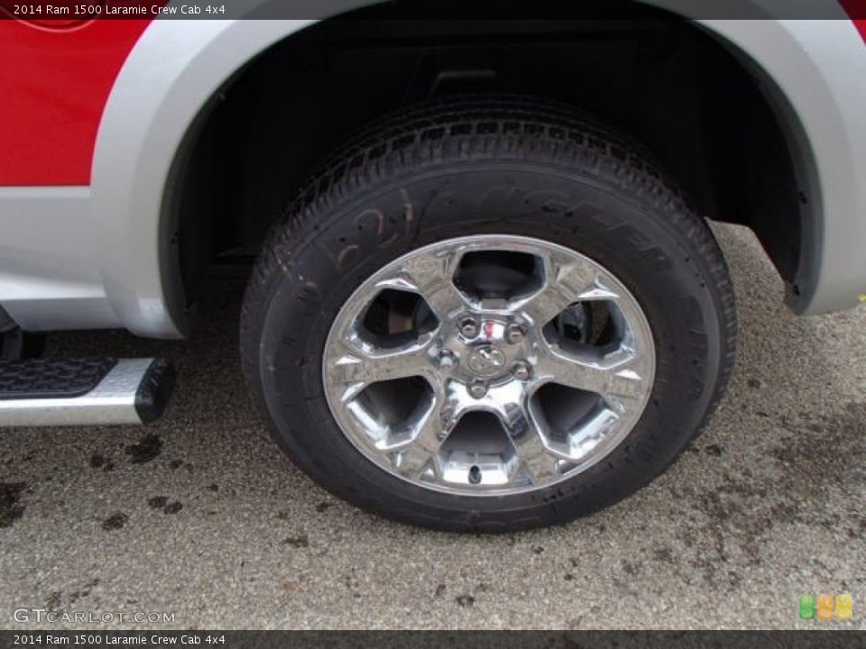 2014 Ram 1500 Laramie Crew Cab 4x4 Wheel and Tire Photo #84589168