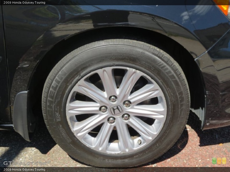 2009 Honda Odyssey Touring Wheel and Tire Photo #84591016