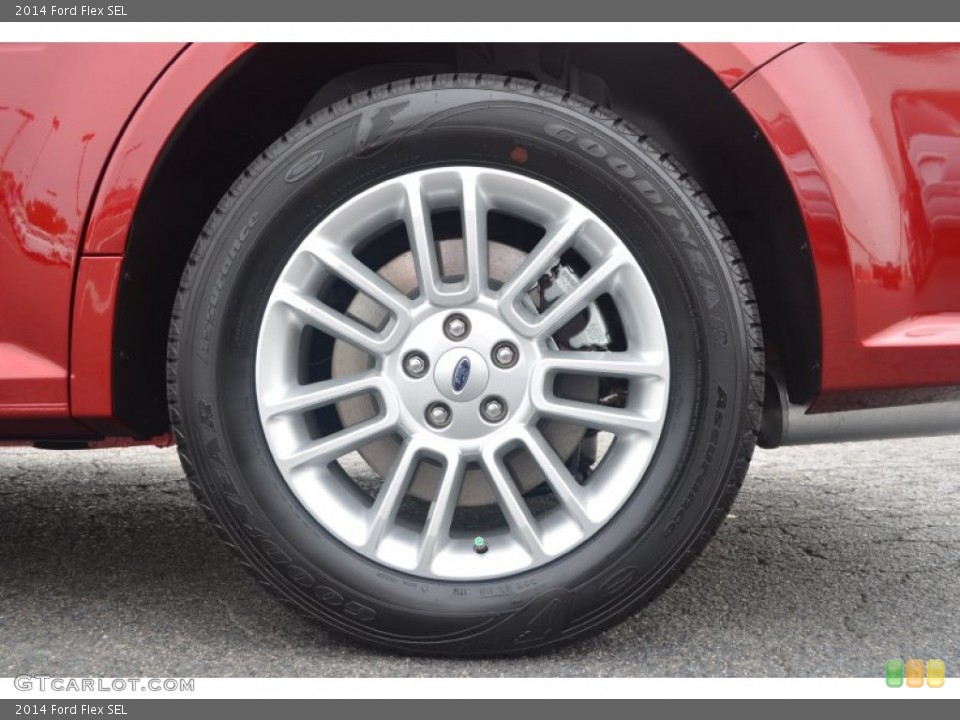 2014 Ford Flex SEL Wheel and Tire Photo #84591736