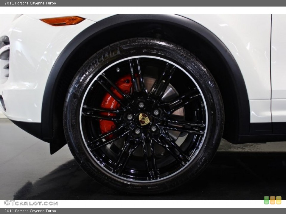 2011 Porsche Cayenne Turbo Wheel and Tire Photo #84592039