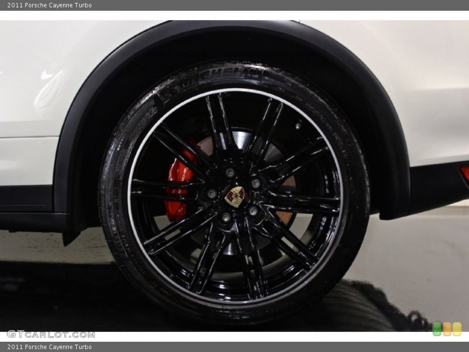2011 Porsche Cayenne Turbo Wheel and Tire Photo #84592060