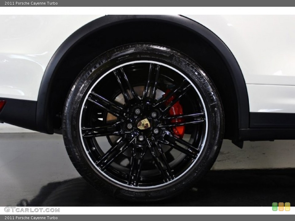2011 Porsche Cayenne Turbo Wheel and Tire Photo #84592105