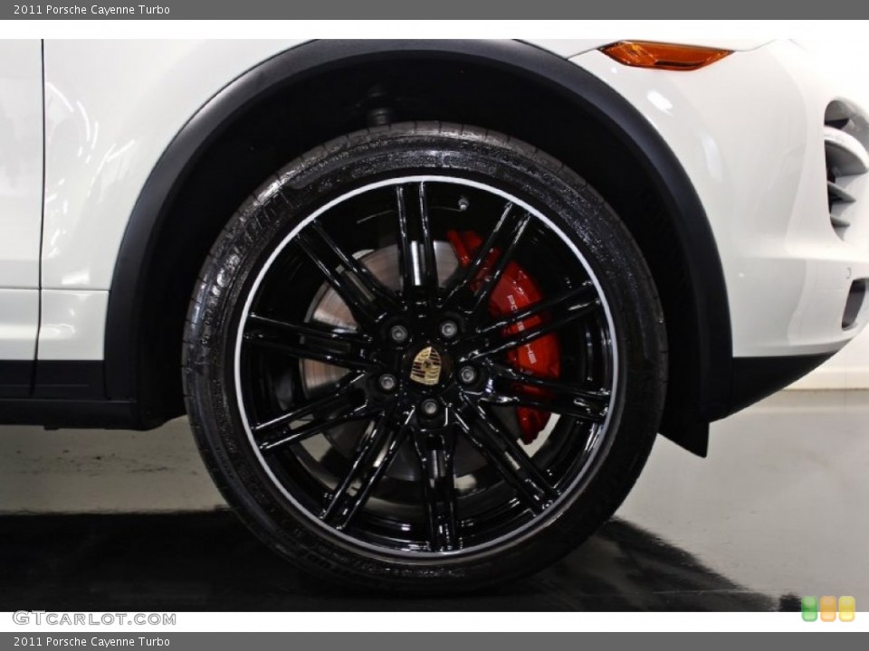 2011 Porsche Cayenne Turbo Wheel and Tire Photo #84592129