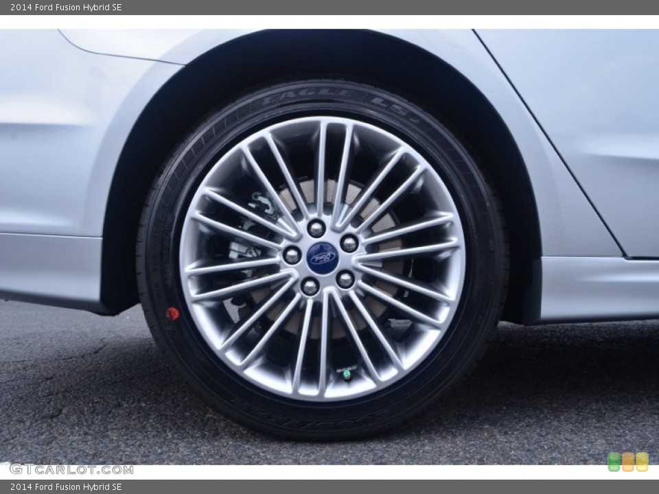 2014 Ford Fusion Hybrid SE Wheel and Tire Photo #84594638