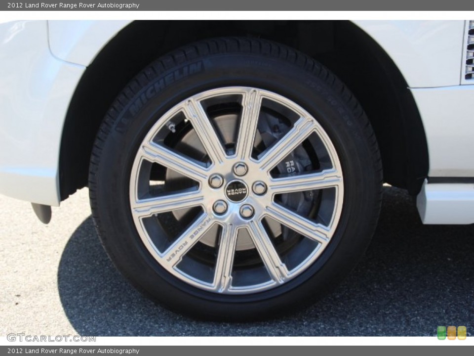 2012 Land Rover Range Rover Autobiography Wheel and Tire Photo #84595438