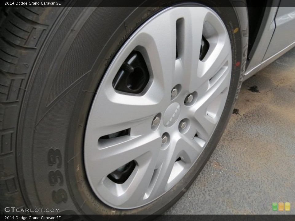 2014 Dodge Grand Caravan SE Wheel and Tire Photo #84596845