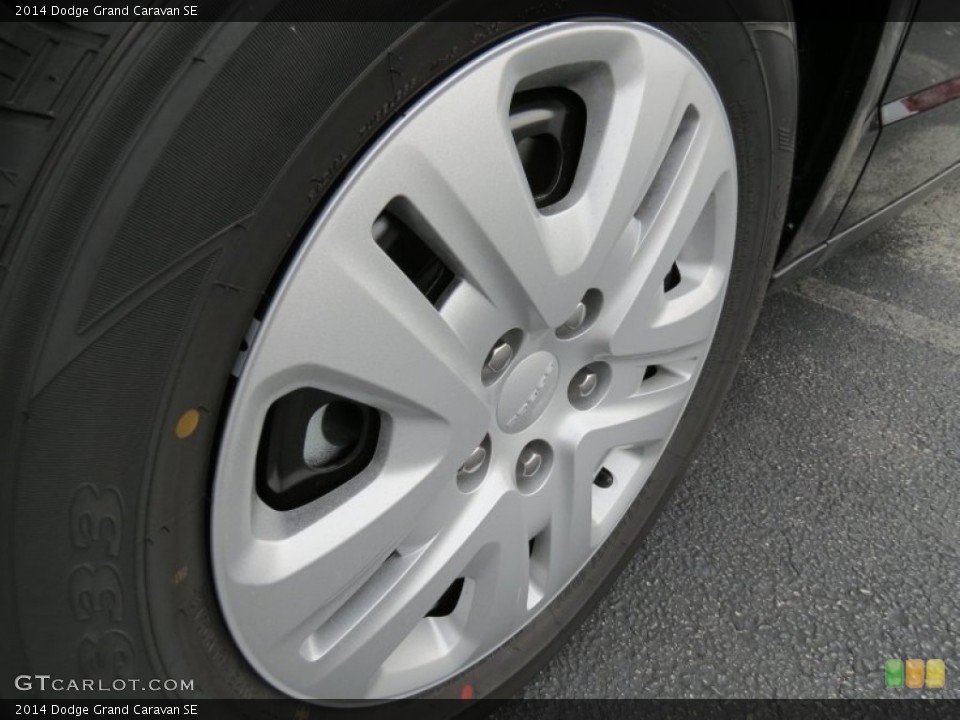 2014 Dodge Grand Caravan SE Wheel and Tire Photo #84597594