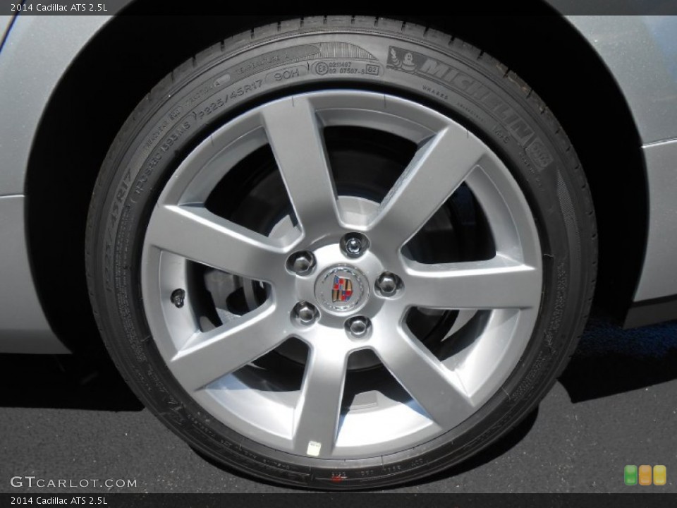 2014 Cadillac ATS 2.5L Wheel and Tire Photo #84598777