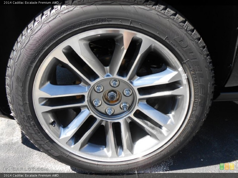 2014 Cadillac Escalade Premium AWD Wheel and Tire Photo #84599872