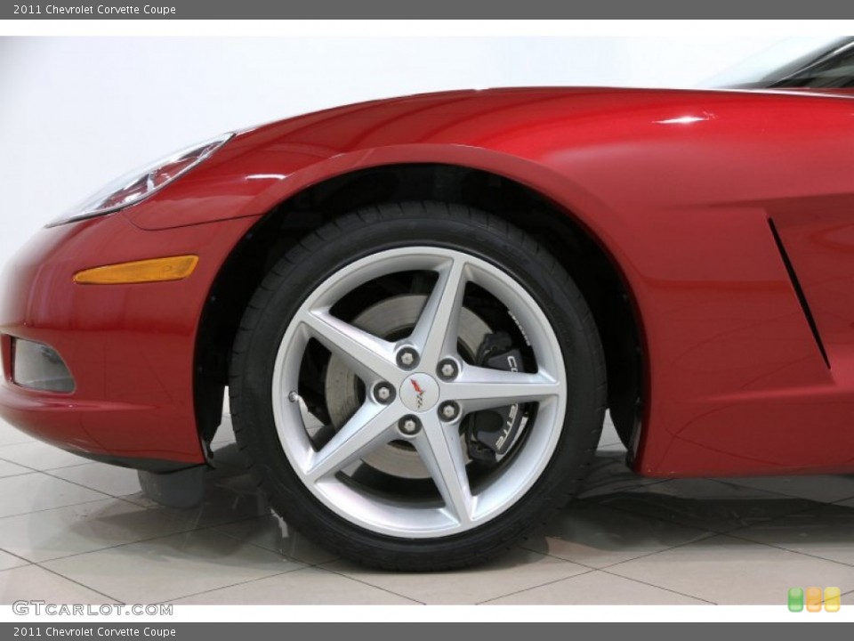 2011 Chevrolet Corvette Coupe Wheel and Tire Photo #84607156