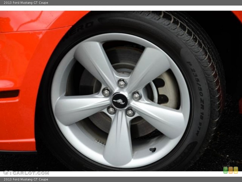 2013 Ford Mustang GT Coupe Wheel and Tire Photo #84623627