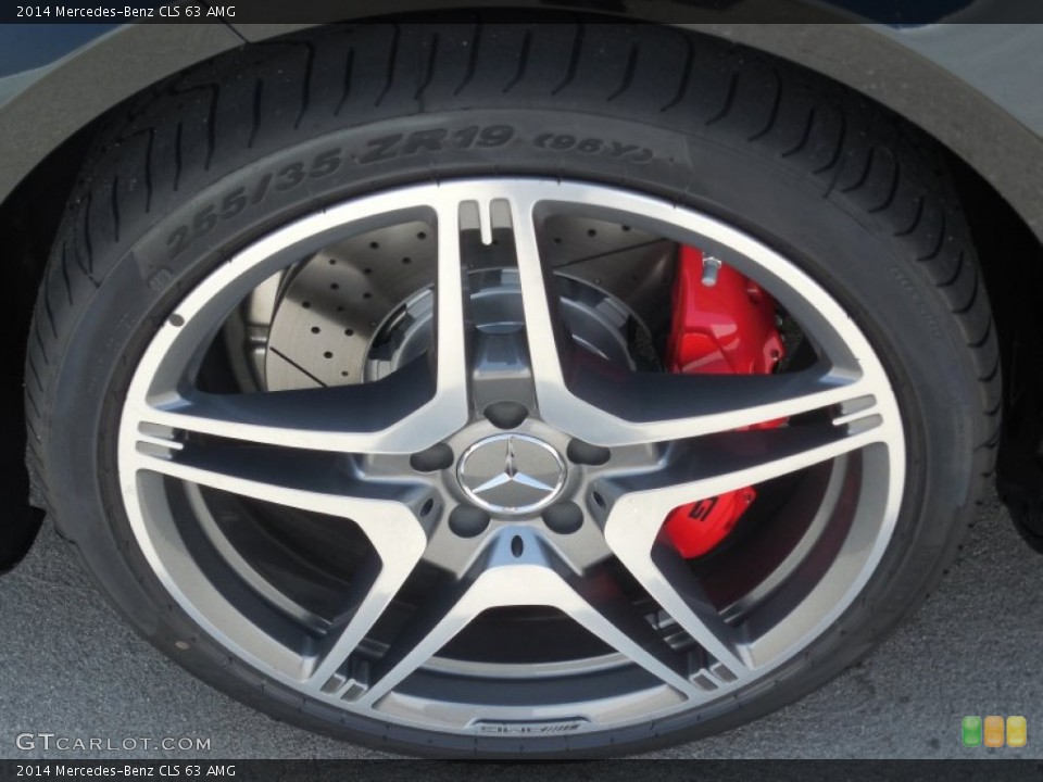 2014 Mercedes-Benz CLS 63 AMG Wheel and Tire Photo #84630380