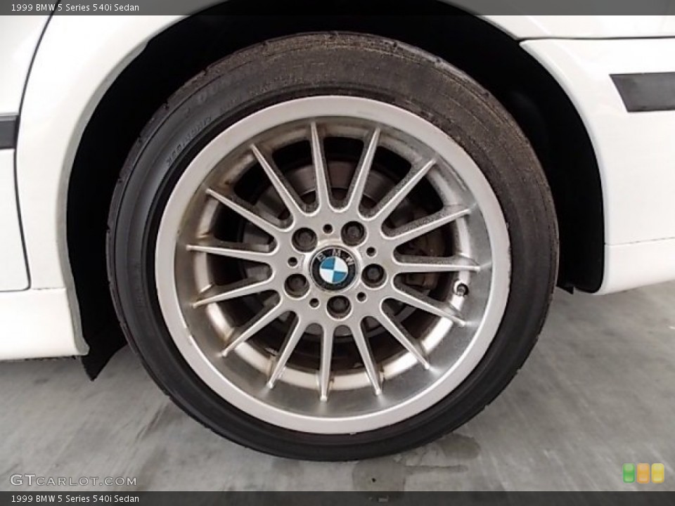 1999 BMW 5 Series 540i Sedan Wheel and Tire Photo #84637223
