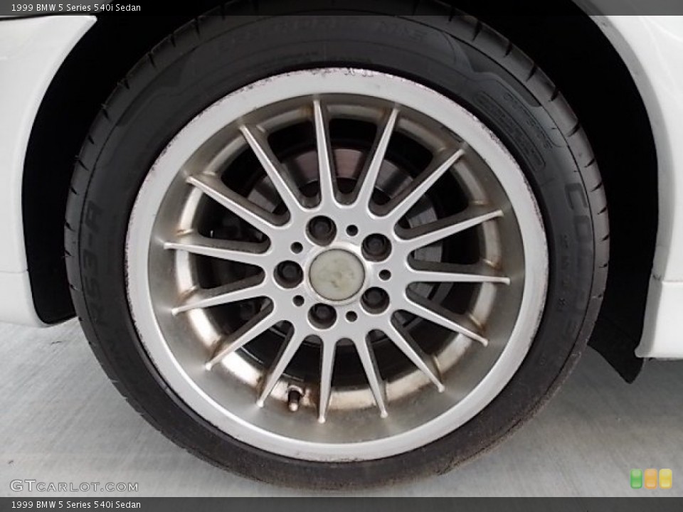 1999 BMW 5 Series 540i Sedan Wheel and Tire Photo #84637247