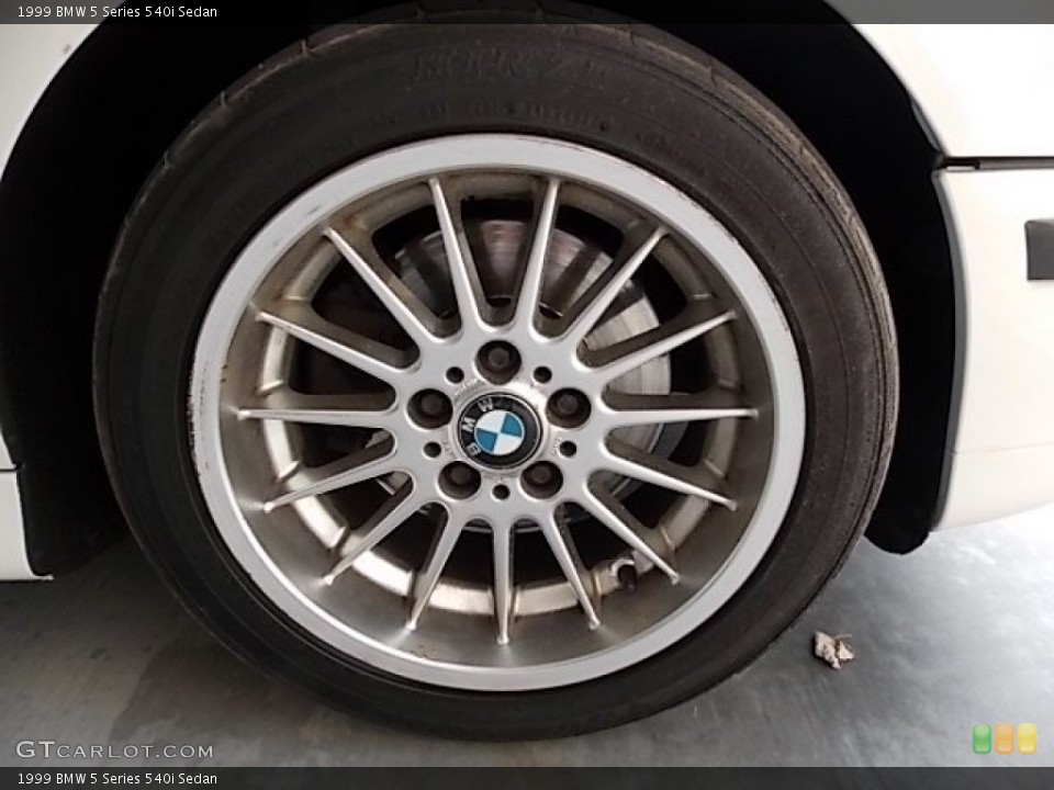 1999 BMW 5 Series 540i Sedan Wheel and Tire Photo #84637270