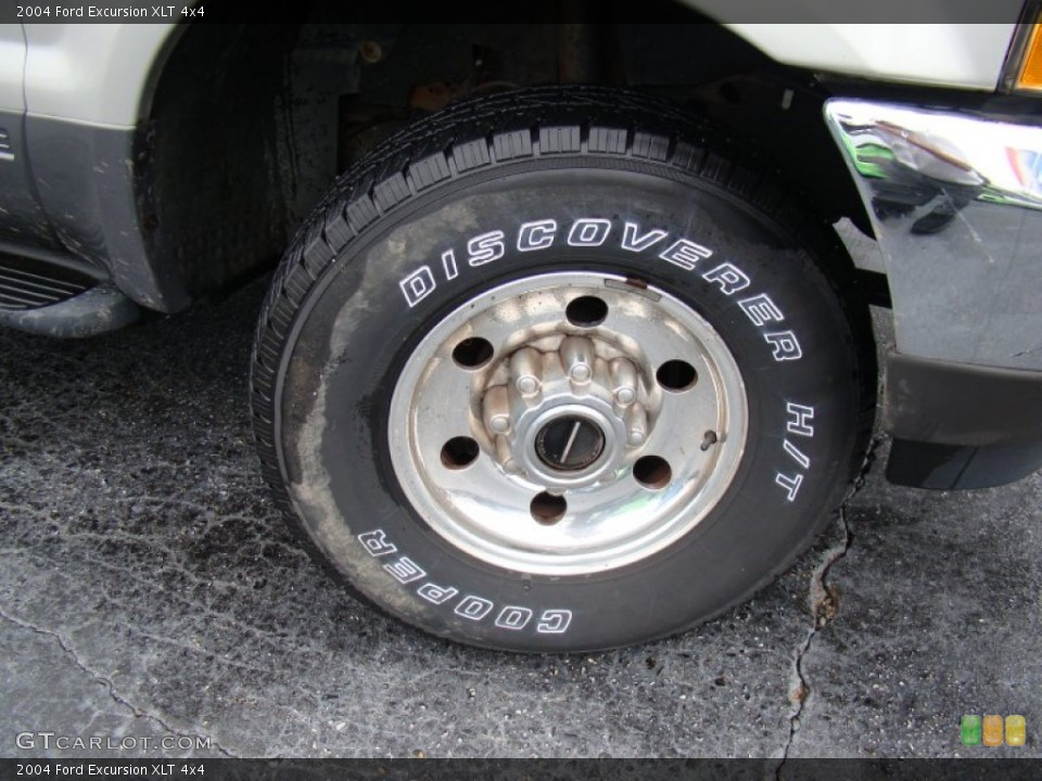 2004 Ford Excursion XLT 4x4 Wheel and Tire Photo #84640139