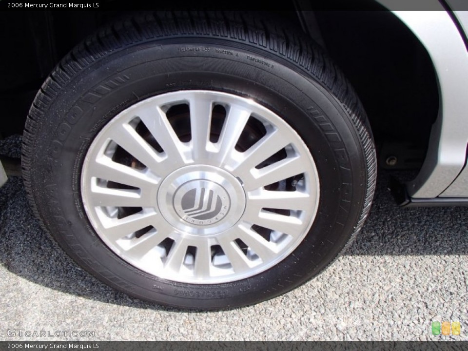 2006 Mercury Grand Marquis LS Wheel and Tire Photo #84652796