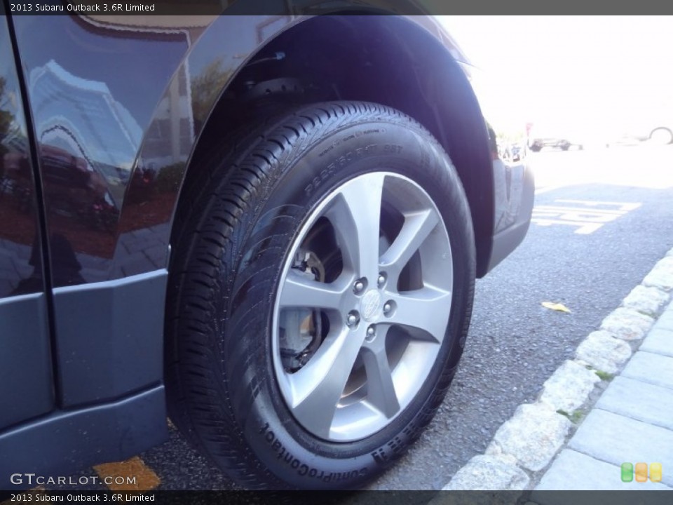 2013 Subaru Outback 3.6R Limited Wheel and Tire Photo #84655793