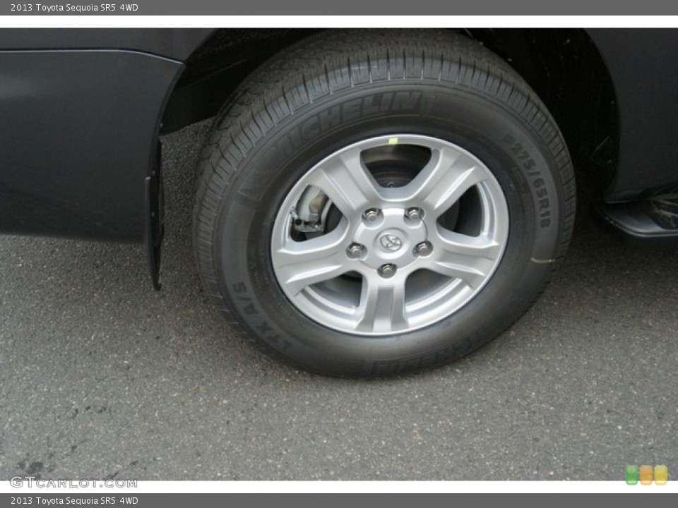 2013 Toyota Sequoia SR5 4WD Wheel and Tire Photo #84661355