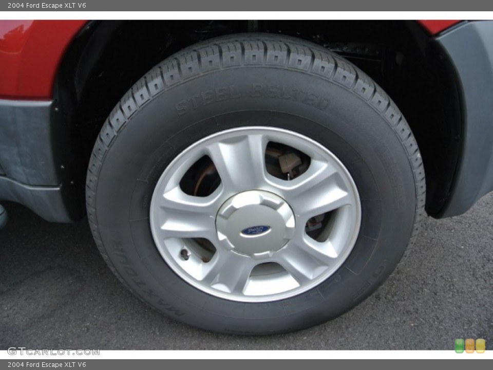 2004 Ford Escape XLT V6 Wheel and Tire Photo #84661881