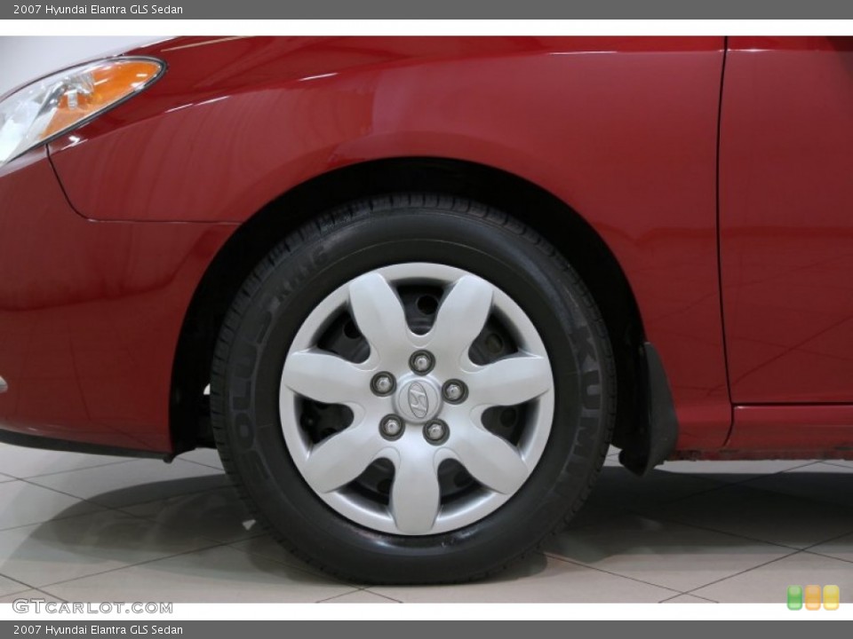 2007 Hyundai Elantra GLS Sedan Wheel and Tire Photo #84664747